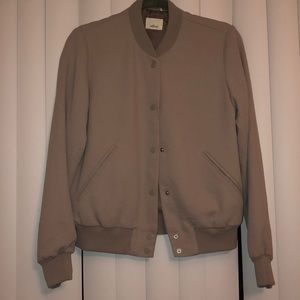 Grey Wilfred bomber jacket